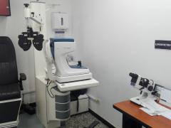 Vista óptica - consultorio